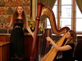 Krakau Rathaus. Duo Harfa:  Malwina Lipiec,  Sopran: Anna Pehlken 